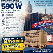 Paneles solares bifaciales 590W - Img 57787189