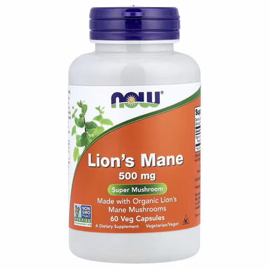Melena de León 500mg (NOW Foods · 60 cápsulas) - 2/6