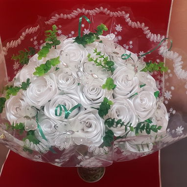 FLORES ETERNAS DE SATIN. ROSAS. RAMOS - 2/10