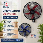 Ventilador de pared  18 pulgadas  Motor 75 w - Img 57254160
