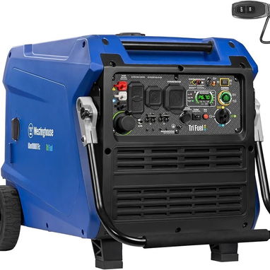 Planta eléctrica Westinghouse 11000 watts Tri Fuel   Precio: 2300 USD 🚨No sé da garantía; la garantía es que es nueva s - Img 119785922