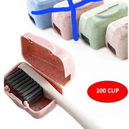 toallas de mano, trapos de limpieza  Jabonera  cuerda o tendedera y cubierta de cepillo de dientes - Img 45248082