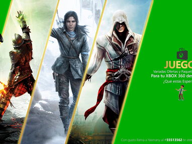 Más de 1400 Juegos para los Xbox 360 con RGH 📲55513562📲 📺 Y A S G A M E S 📺 - Img main-image