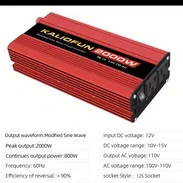 Vendo Inversor 12V-110V Onda Sinusoidal Modifi - Img 56627439