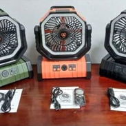 🔥 VENTA: Ventilador Portátil Industrial 2 en 1 con Iluminación LED 🔥 - Img 54984290