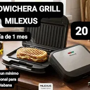 SANDWICHERA GRILL MILEXUS, Garantía de 1 mes, Entrega por un mínimo costo adicional para toda La Habana - Img 55537578