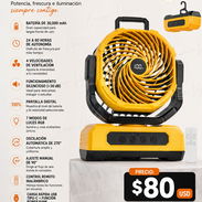 VENTILADOR RECARGABLE VOSFEEL 30000mAh - Img 56564849