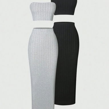 Falda + Top Largo y Corto - Img 123435697