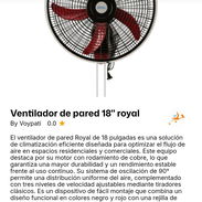 VENTILADOR DE PARED/ DE PEDESTAL/ DE PISO/ CICLÓN 🌀 - Img 55998648