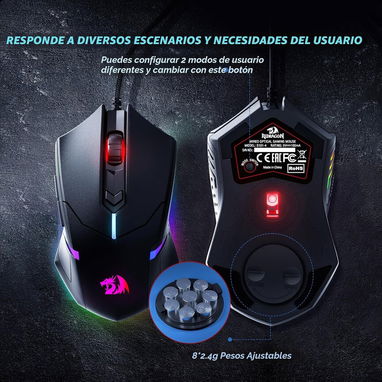 (X)  Combo Gaming Redragon S101 Teclado + Mouse RGB USB con Reposamuñecas  $59.72 - Img 126469229