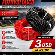 Cable fotovoltaico el mejor precio los original para paneles - Img 57539513