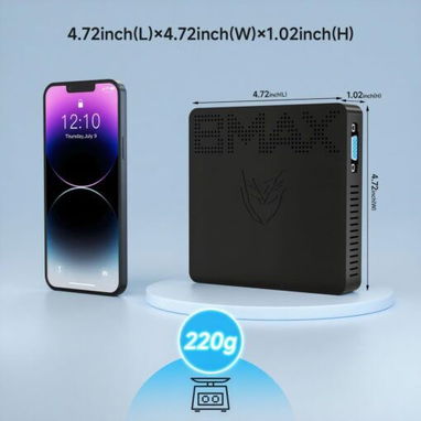 Mini PC Bmax B1 Pro – Intel N4000 hasta 2.6GHz, 8 GB RAM, 128 GB eMMCn,Entrega: En menos de 48 horas - Img 124842326