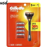 Máquina de afeitar Gillette con sus repuestos - Img 51024436