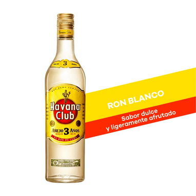 Ron Havana Club Añejo 3 años,l 700 ml Original y Auténtico 100% Calidad sabor cubano - 3/3