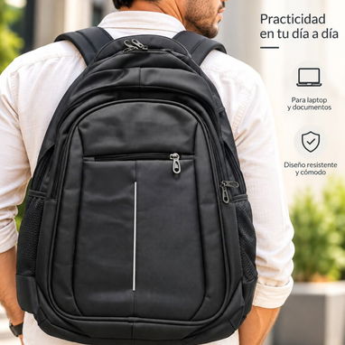 Mochila para laptop con puerto USB - 6/6