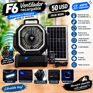 Ventiladores recargables f6 - Img 58175954