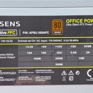 55341356--- fuente para pc desde 350w hasta 1000w - Img 114723958