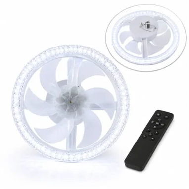 LÁMPARA LED CON VENTILADOR INTEGRADO - 2/2