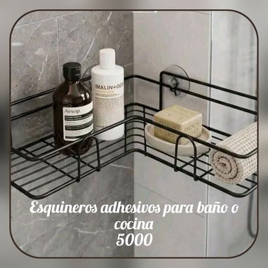 Vendo Estante de Baño – Organizador de pared o piso – Acero y plástico – Ahorra espacio 🧴 - Img 123965062
