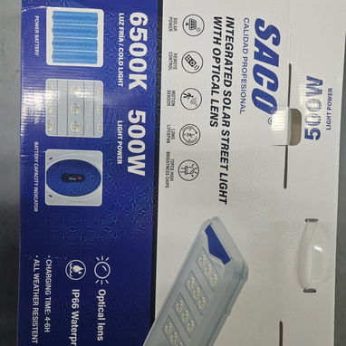 🌞🌞LAMPARA SOLAR / "SACO" / 500 WATTS 🌞🌞 - Img 122369031