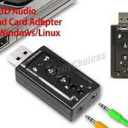 Adaptador Externo por USB de Sonido 7.1; - Img 44907245