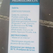 Prednisona colirios 0,5% 5ml FV:12/27 700$ - Img 55659979