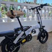 Bicimoto con porta celular y candado - Img 56886996