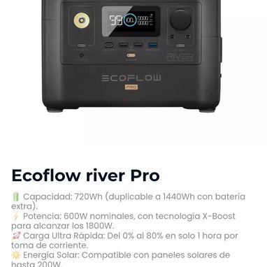Ecoflow Ampace 1500w 0km sellada caja garantía x escrito somos tienda física.  Delta 3, delta 2 delta 3 classic y mucho+ - Img 119797591