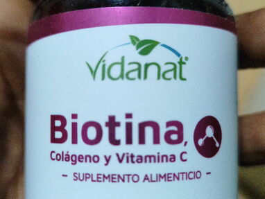 Suplemento Biotina, Colágeno y Vitamina C 180 capsulas - Img main-image