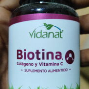 Suplemento Biotina, Colágeno y Vitamina C 180 capsulas - Img 44870805