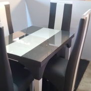 Excelente Juego d comedor Tapizado - Img 56082059