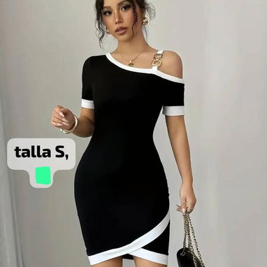 Vestido Shein fiesta juvenil - brilla esta noche - 2/7