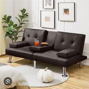 Sofa cama con Portavasos 290 usd - Img 55865854