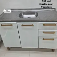 Mueble de cocina con fregadero - Img 57975603