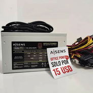 Fuente Aisens 350w 22 amp Certificada 80+ Bronce Plus 24 pin motherboard 8 pin Microprocesador 8 pin tarjeta Video 4 con - Img 55015620