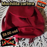 Mochilita cartera roja nueva - Img 58288039
