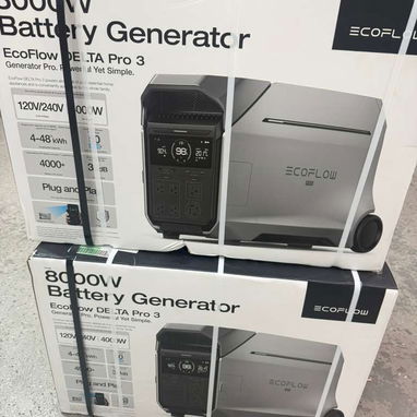 PLANTA ELECTRICA ECOFLOW DELTA PRO 3 DE 4000 HASTA 8000 W, 220/110V.NUEVA - Img 117857614