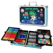 Set de arte de 145 piezas para niños (colores pinturas pinceles etc. ) - Img 50325736