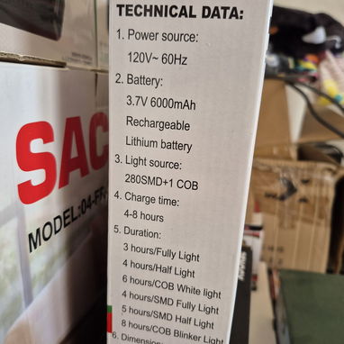 Vendo Lámpara Led Super Potente - 2/2