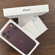 Apple iPhone 18 Pro Max original, nuevo, desbloqueado, 512 GB, color burdeos, precintado en su caja. - Img 58098036