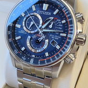 CB5880-54L citizen eco drive cronometraje atómico, calendario perpetuo, cristal zafiro, wr 200 metros - Img 54446310