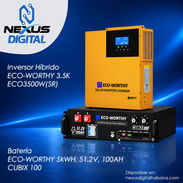 Kit Completo ECO-WORTHY 3.5kW + Batería 5.12kWh - Img 57997712