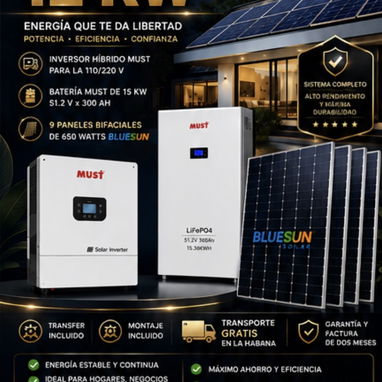Todo en equipos electrodomésticos paneles solares kit solares - 3/10