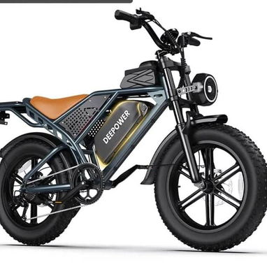 Bicicleta Eléctrica Deepower QS7 750W 1500W Peak  48V 20Ah 20x4 Fat Tire - 2/2