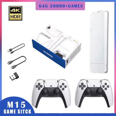 Consola de Videojuegos Retro Modelo M15 PRO con salida 4K HDMI con más de 20,000 Juegos Clásicos. Nueva en caja. - 2/7