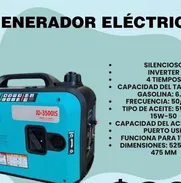Generador Eléctrico JD-3500IS 3500W silenciosas nueva con mensajería gratis! - Img 48957619