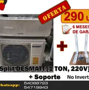 Split Desmatt de 1 tonelada+ soporte - Img 50750645