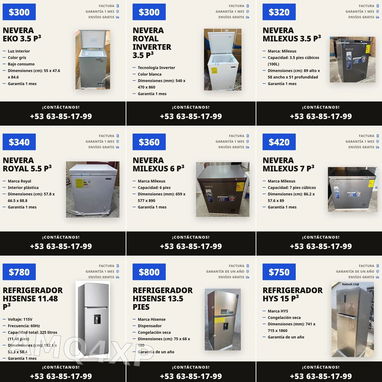 Refrigeradores neveras lavadores y splits nuevos - 2/4
