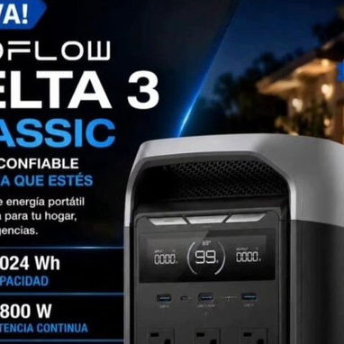 Planta 🏵️ Ecoflow delta 3 clássic. Mejor calidad precio. 600 USD - 2/4