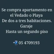 Se compra apartamento en el Vedado o Playa sin intermediarios - Img 54838289